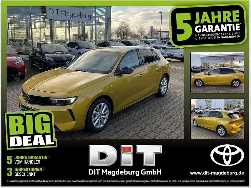 Amber yellow/typ aussenverklei Gebraucht 2024 Opel Astra Elegance Limousine | 17.990 € (Superpreis) - Bild 1/4