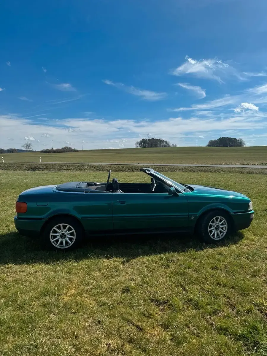 Gebraucht Audi Cabriolet 133 PS (97 kW) 1993 Grün Cabrio