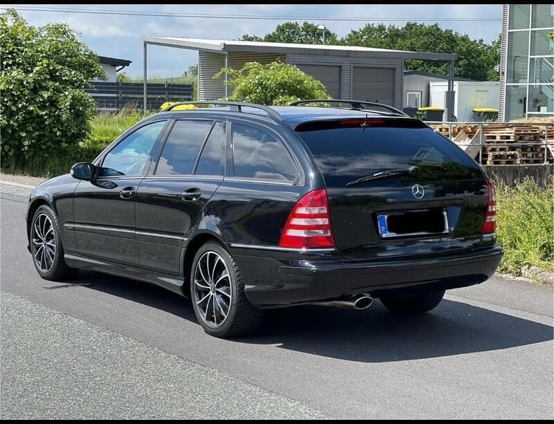Schwarz Gebraucht 2006 Mercedes C280 Avantgarde Kombi | 2.100 € (Superpreis) - Bild 1/4