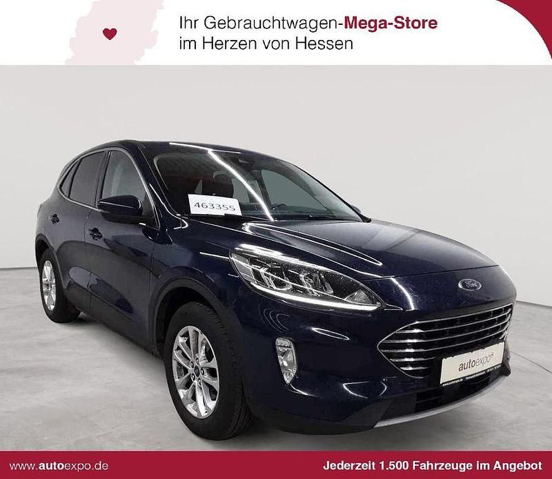 Blau Gebraucht 2020 Ford Kuga Titanium SUV | 14.489 € (Superpreis) - Bild 1/4