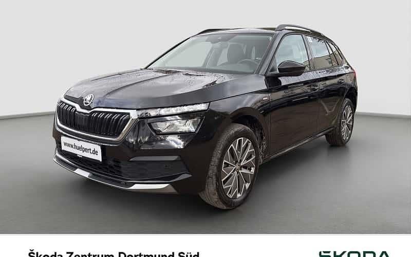 Schwarz Gebraucht 2021 Skoda Kamiq Clever SUV | 12.988 € (Superpreis) - Bild 1/4