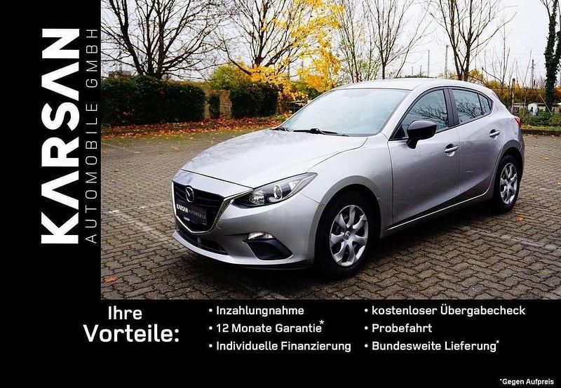 Grau Gebraucht 2013 Mazda 3 Prime-Line Kleinwagen | 6.600 € (Fairer Preis) - Bild 1/4