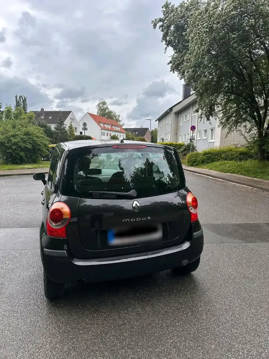 Gebraucht Renault Modus 75 PS (55 kW) 2005 Schwarz Van / Kleinbus