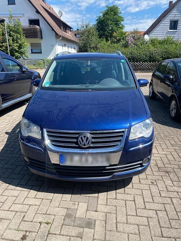 Blau Gebraucht 2007 VW Touran Van / Kleinbus | 4.000 € (Fairer Preis) - Bild 1/4