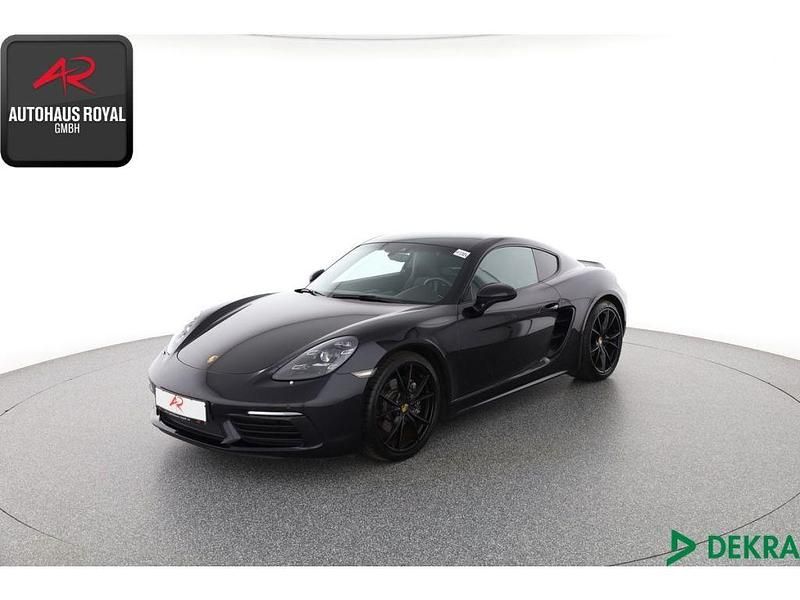 Schwarz (metallic) Gebraucht 2017 Porsche Cayman Coupé | 57.880 € (Teuer) - Bild 1/4