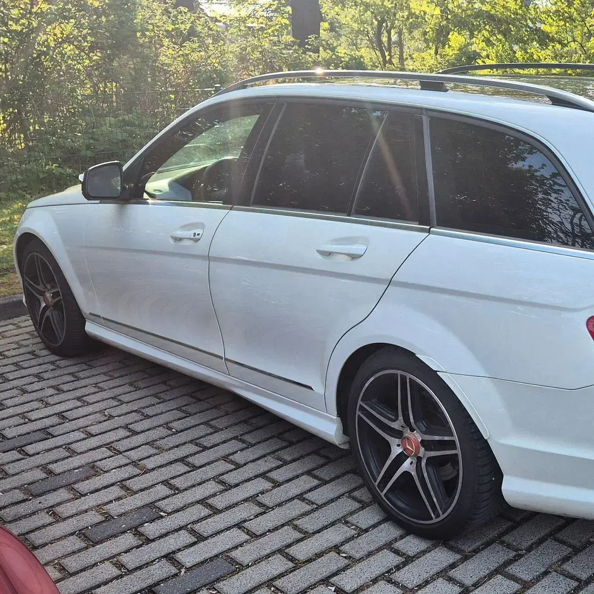 Gebraucht Mercedes C220 AMG 170 PS (125 kW) 2008 Weiß Limousine
