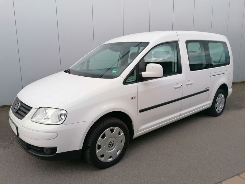 Weiß Gebraucht 2010 VW Caddy Maxi Van / Kleinbus | 4.900 € (Superpreis) - Bild 1/4