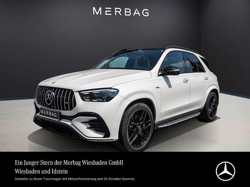 Diamantweiß Gebraucht 2024 Mercedes GLE53 AMG AMG Line Premium Plus SUV | 97.770 € (Fairer Preis) - Bild 1/4