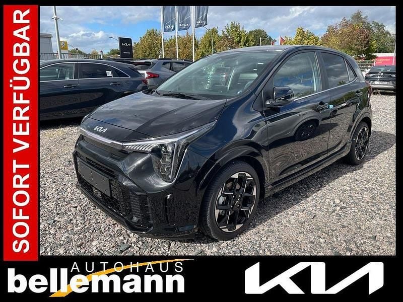 Schwarz Neu 2025 Kia Picanto GT-Line Kleinwagen | 20.880 € (Fairer Preis) - Bild 1/4