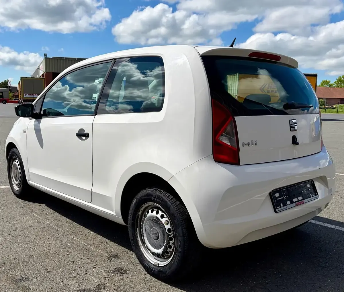 Gebraucht Seat Mii 60 PS (44 kW) 2014 Weiß Kleinwagen