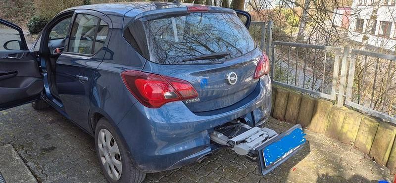 Gebraucht Opel Corsa Selection 101 PS (74 kW) 2017 Blau Kleinwagen