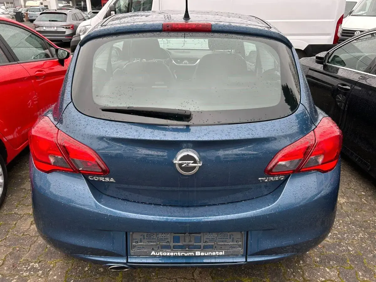 Gebraucht Opel Corsa Innovation 116 PS (85 kW) 2015 Blau Kleinwagen