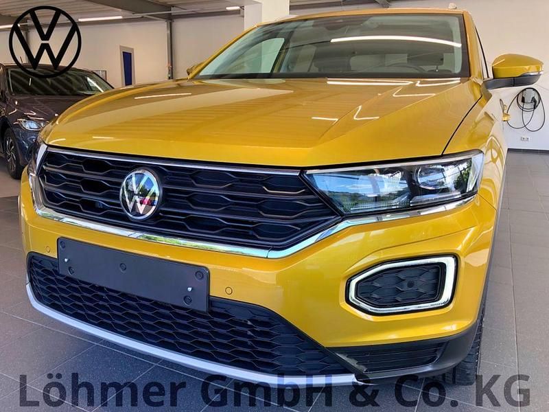 Gelb Gebraucht 2021 VW T-Roc Active SUV | 25.890 € (Fairer Preis) - Bild 1/4