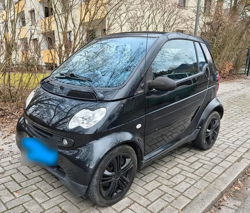 Gebraucht Smart ForTwo Cabrio 54 PS (39 kW) 2001 Schwarz Cabrio