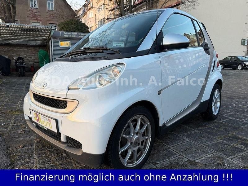 Gebraucht Smart ForTwo Cabrio Passion 45 PS (33 kW) 2008 Tridion silber weiss Cabrio