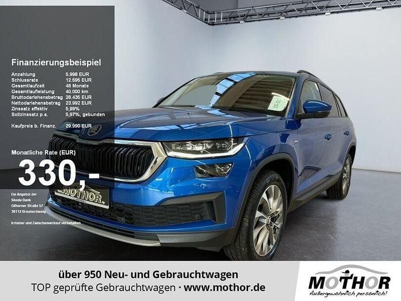 Gebraucht Skoda Kodiaq Clever 200 PS (147 kW) 2021 Raceblau SUV