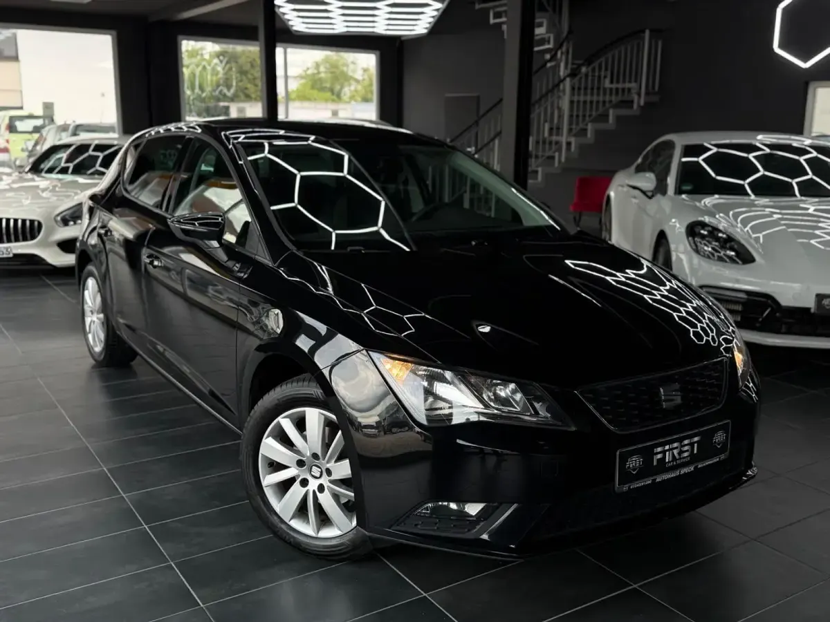 Gebraucht Seat Leon Style 86 PS (63 kW) 2016 Schwarz Limousine