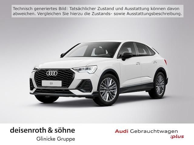 Ibisweiß Gebraucht 2023 Audi Q3 Sportback S-Line SUV | 31.205 € (Superpreis) - Bild 1/4