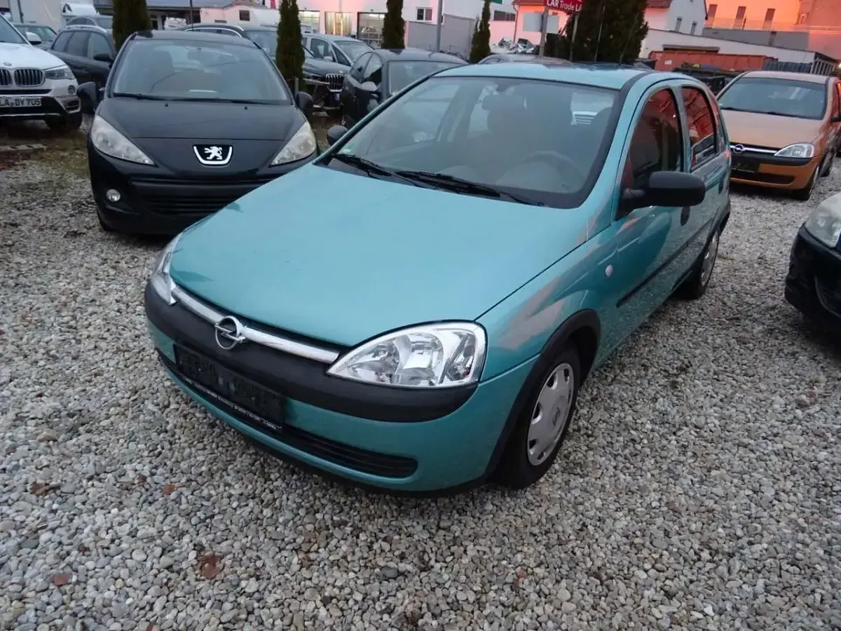 Gebraucht Opel Corsa Eco 58 PS (42 kW) 2002 Grün Limousine