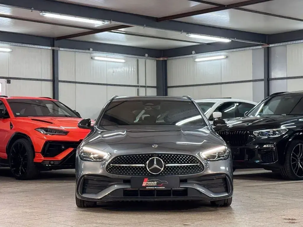 Gebraucht Mercedes C220 AMG line 200 PS (147 kW) 2022 Grau Limousine