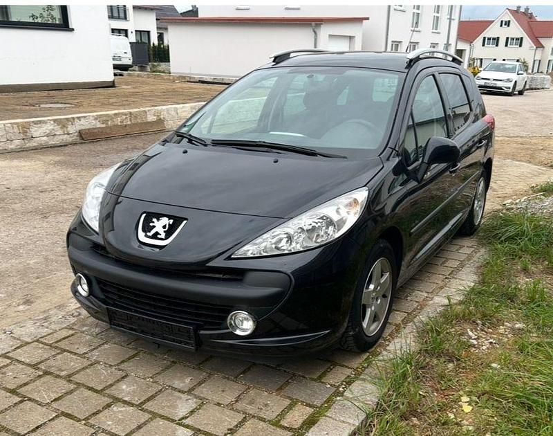 Schwarz Gebraucht 2009 Peugeot 207 Urban Move Kombi | 3.699 € (Teuer) - Bild 1/4