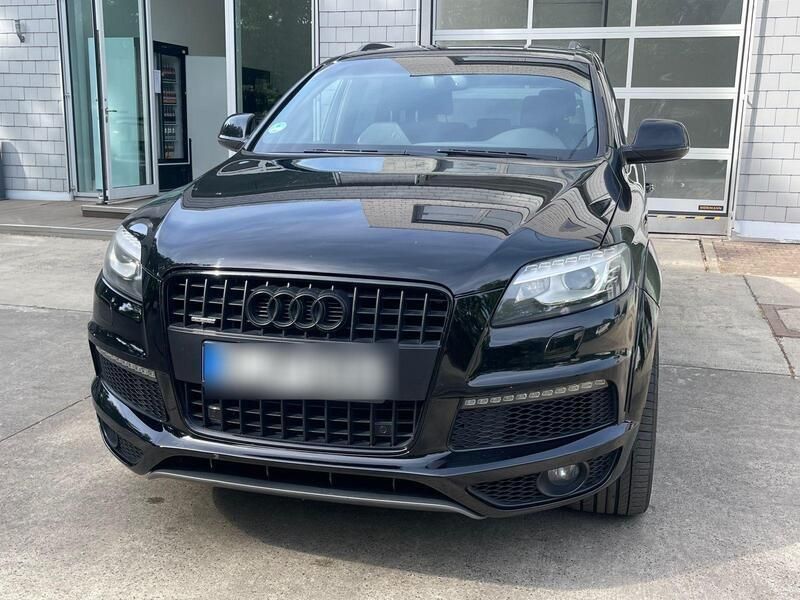 Schwarz Gebraucht 2014 Audi Q7 S-Line SUV | 18.500 € (Superpreis) - Bild 1/4