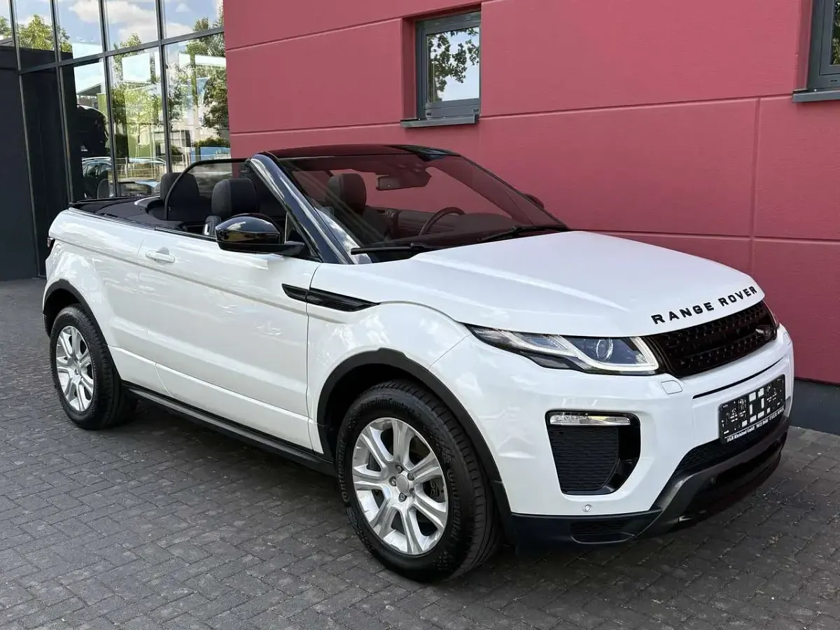 Gebraucht Land Rover Range Rover evoque SE Dynamic 150 PS (110 kW) 2018 **fujiwhite** Cabrio