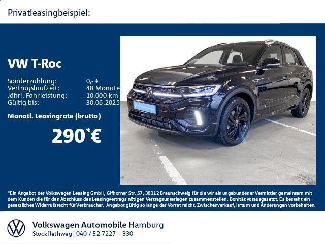 2t deep black perleffekt Gebraucht 2024 VW T-Roc R-line SUV | 36.980 € (Fairer Preis) - Bild 1/3