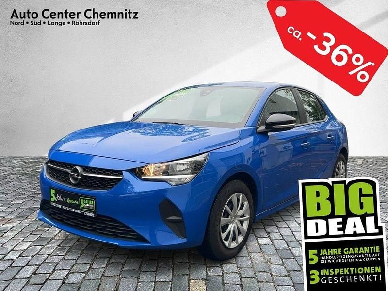 Blau Gebraucht 2022 Opel Corsa Edition Kleinwagen | 11.611 € (Guter Preis) - Bild 1/4