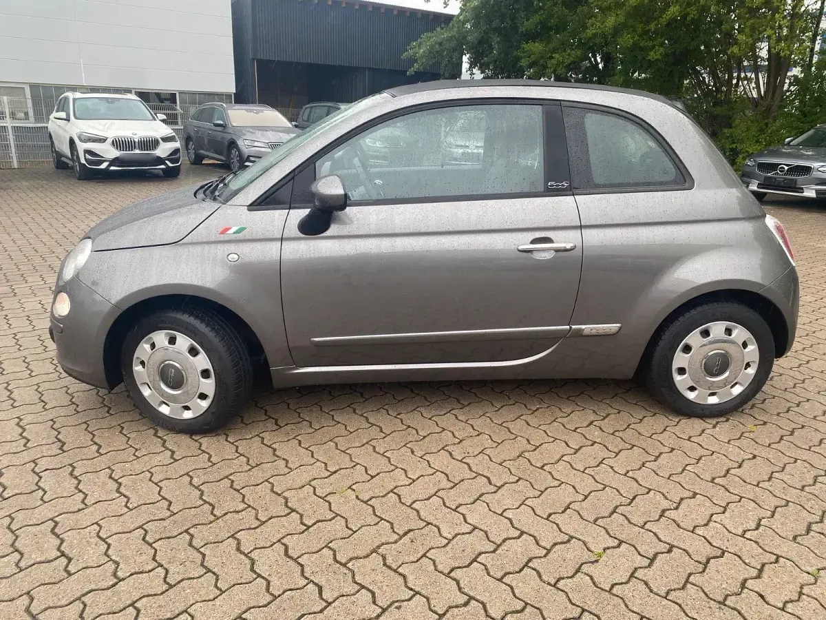 Gebraucht Fiat 500C Lounge 69 PS (50 kW) 2011 Grau Cabrio