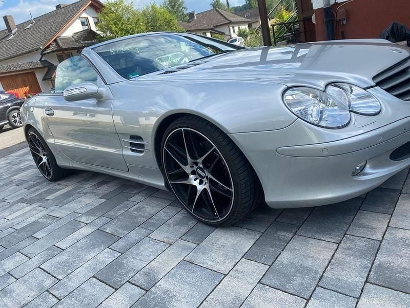 Gebraucht Mercedes SL350 Edition 245 PS (180 kW) 2004 Silber Cabrio