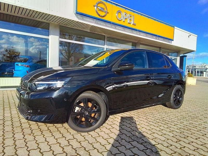 Gebraucht Opel Corsa 101 PS (74 kW) 2024 Lackierung schwarz perla nera/typ aussenverkleidung metalliclackierung Kleinwagen