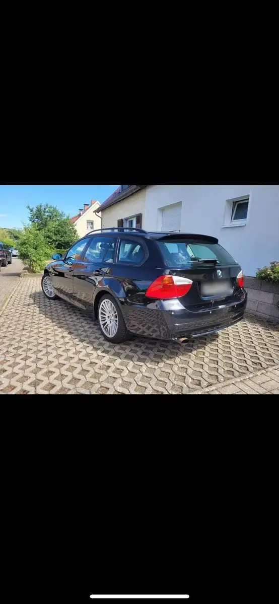 Brugt BMW 318 129 HK (94 kW) 2007 Sort Stationcar
