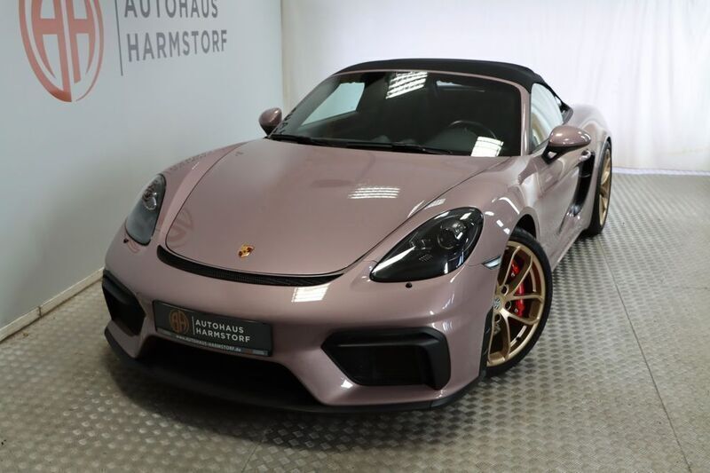 Violett Gebraucht 2022 Porsche 718 Boxster Chrono Cabrio | 99.975 € (Fairer Preis) - Bild 1/4