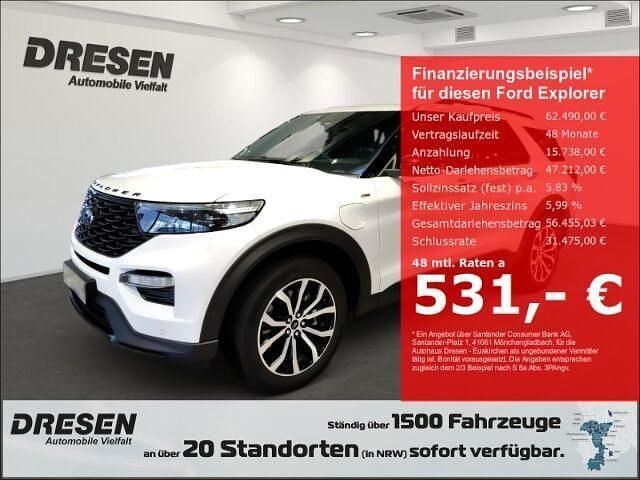 Gebraucht Ford Explorer ST-Line 457 PS (336 kW) 2024 Weiss SUV