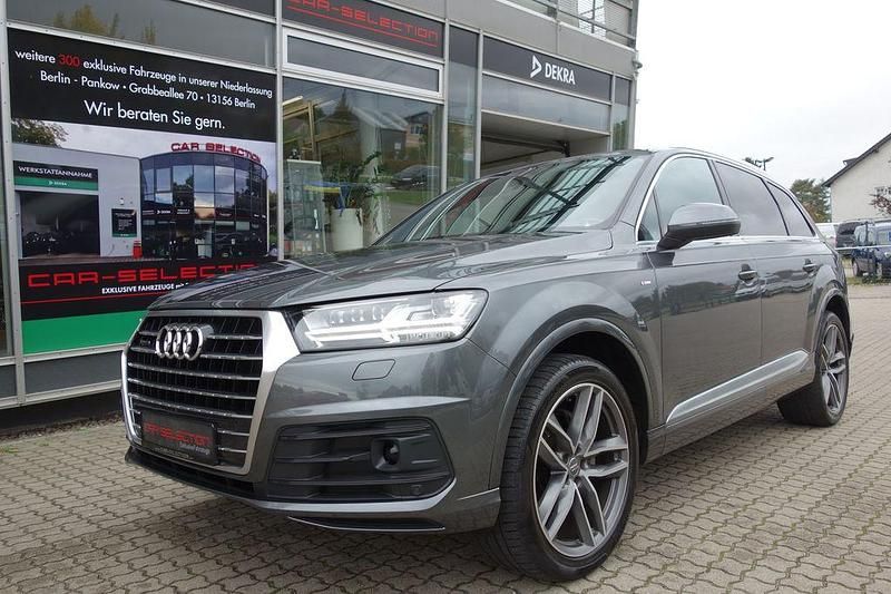 Daytonagrau Gebraucht 2018 Audi Q7 S-Line SUV | 39.900 € (Guter Preis) - Bild 1/4
