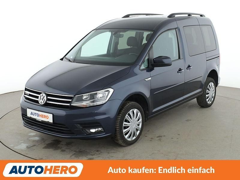 Gebraucht VW Caddy Comfortline 122 PS (89 kW) 2017 Blau Van / Kleinbus