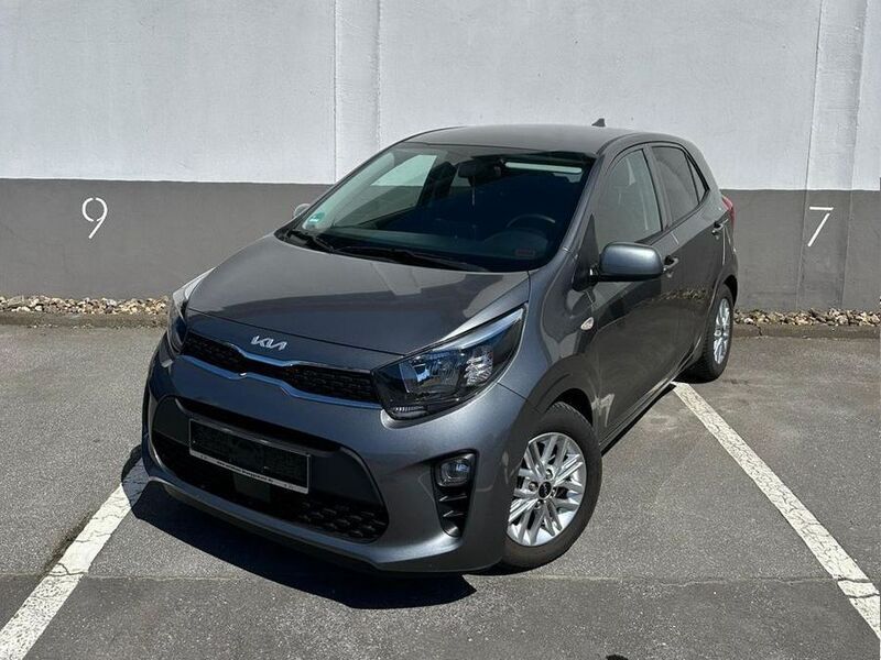 Grau Gebraucht 2022 Kia Picanto DREAM-TEAM Edition Kleinwagen | 14.290 € (Etwas zu teuer) - Bild 1/4