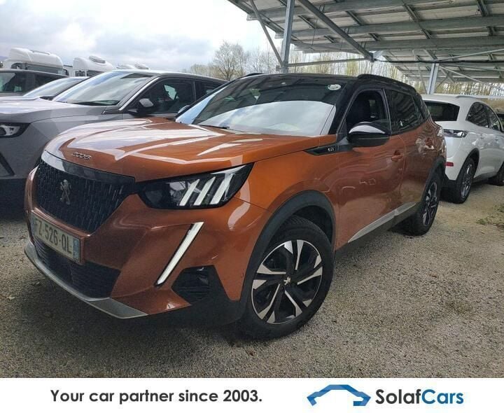 Orange Gebraucht 2021 Peugeot 2008 GT SUV | 15.670 € (Superpreis) - Bild 1/4