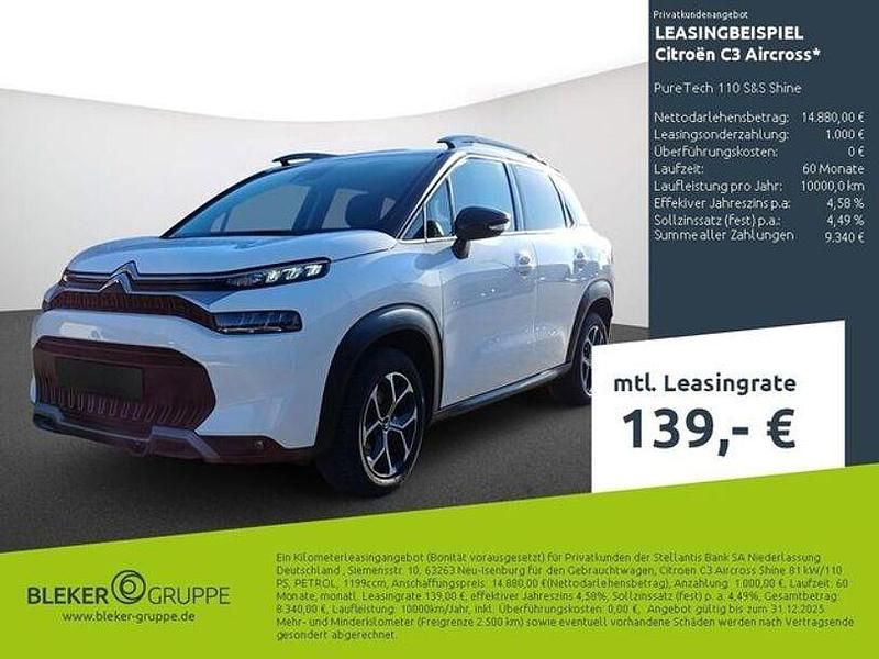 Weiss Gebraucht 2023 Citroën C3 Limousine | 12.980 € (Fairer Preis) - Bild 1/3