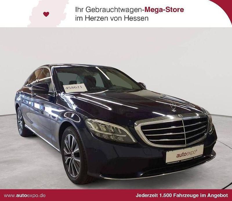 Cavansitblau metallic Gebraucht 2020 Mercedes C220 Avantgarde Limousine | 19.390 € (Superpreis) - Bild 1/4