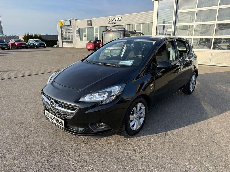 Gebraucht Opel Corsa drive 90 PS (66 kW) 2016 Schwarz Kleinwagen