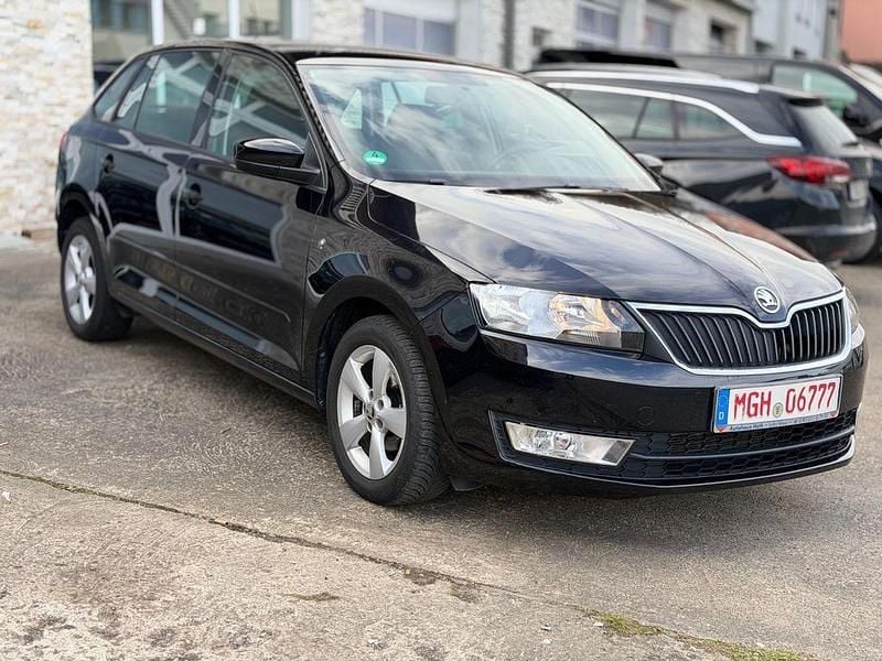 Gebraucht Skoda Rapid Ambition 86 PS (63 kW) 2014 Schwarz Kleinwagen