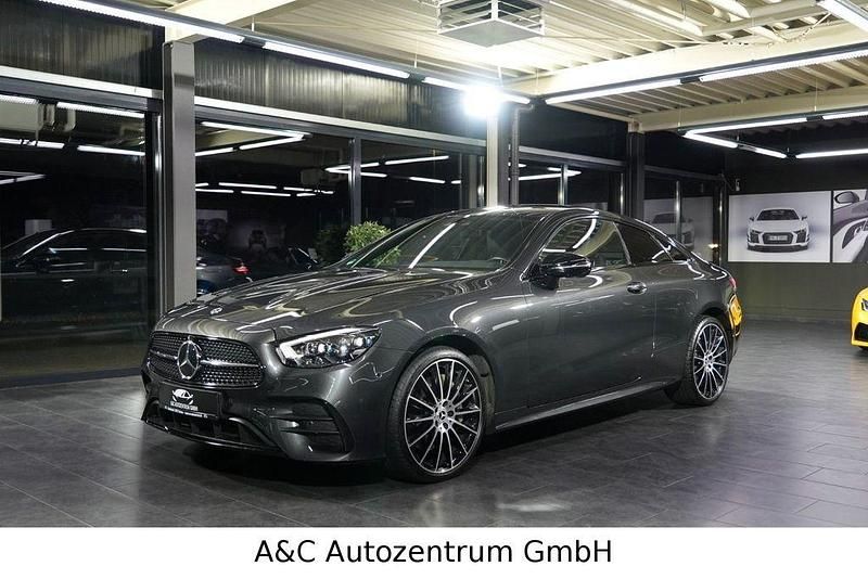 Graphitgrau Gebraucht 2021 Mercedes E450 AMG line Coupé | 49.990 € (Guter Preis) - Bild 1/4