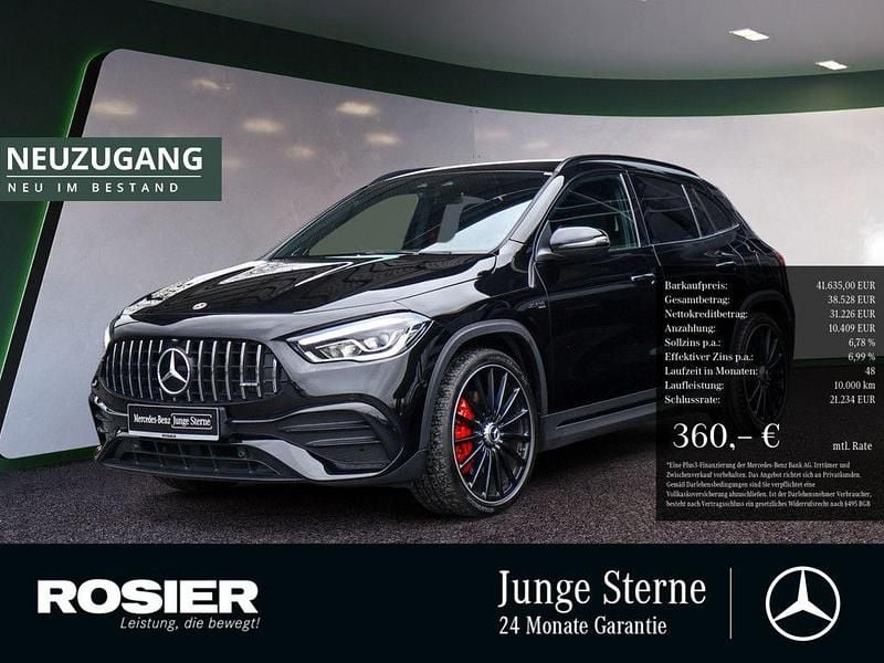 Gebraucht Mercedes GLA35 AMG AMG 306 PS (225 kW) 2021 Schwarz / nachtschwarz SUV