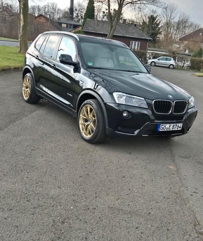 Schwarz Gebraucht 2012 BMW X3 SUV | 10.000 € (Teuer) - Bild 1/4