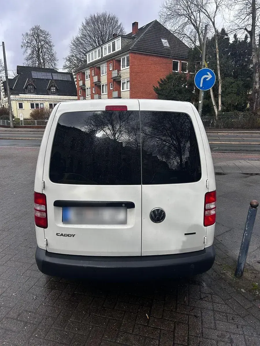 Gebraucht VW Caddy Trendline 109 PS (80 kW) 2013 Weiß Van / Kleinbus
