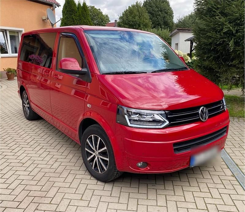 Rot Gebraucht 2012 VW T5 Van | 15.000 € (Fairer Preis) - Bild 1/4