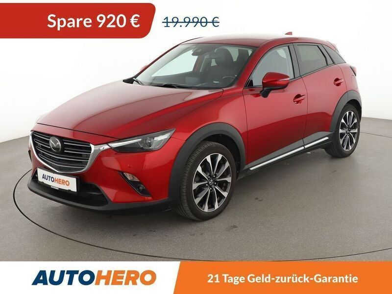 Rot Gebraucht 2019 Mazda CX-3 Sports-Line SUV | 18.640 € (Fairer Preis) - Bild 1/3
