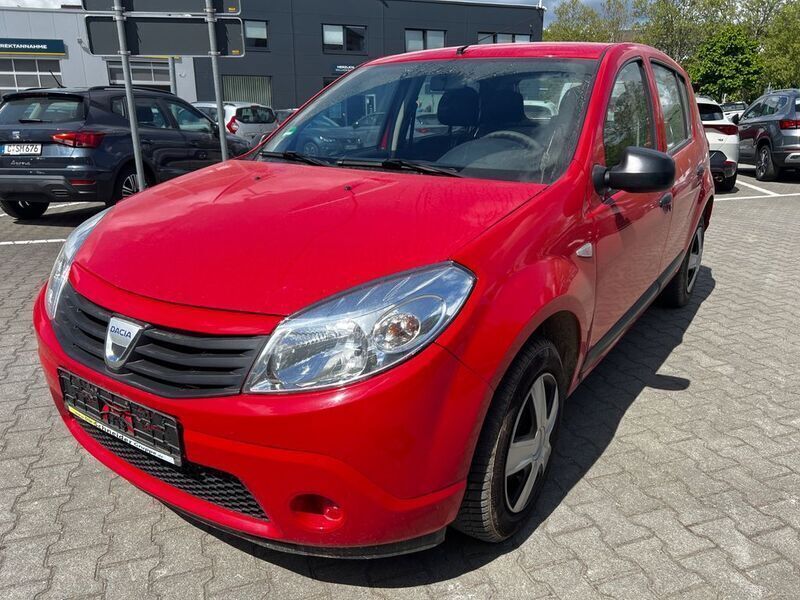 Rot Gebraucht 2009 Dacia Sandero Ambiance Kleinwagen | 990 € (Guter Preis) - Bild 1/4